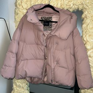 Dusty Pink Jessica Simpson Puffer Jacket